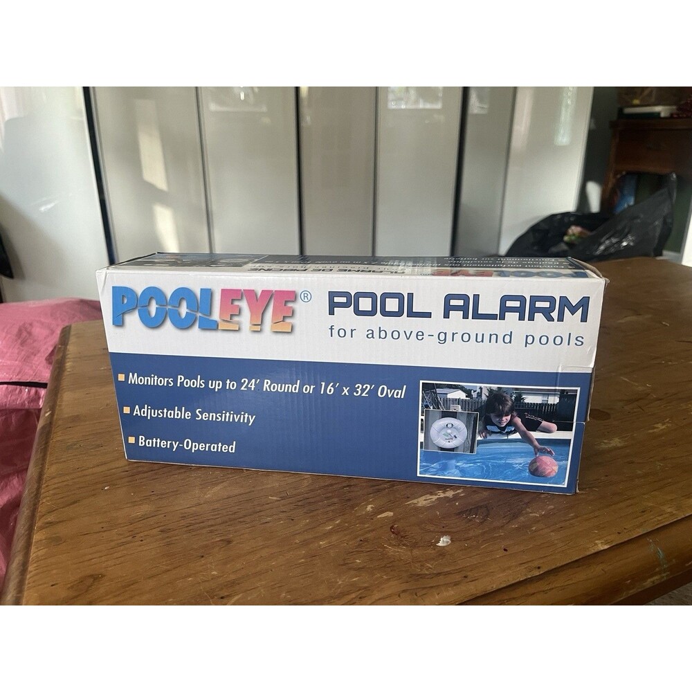 PoolEye Aboveground Pool Immersion Alarm Battery Powered Water Motion Sensor